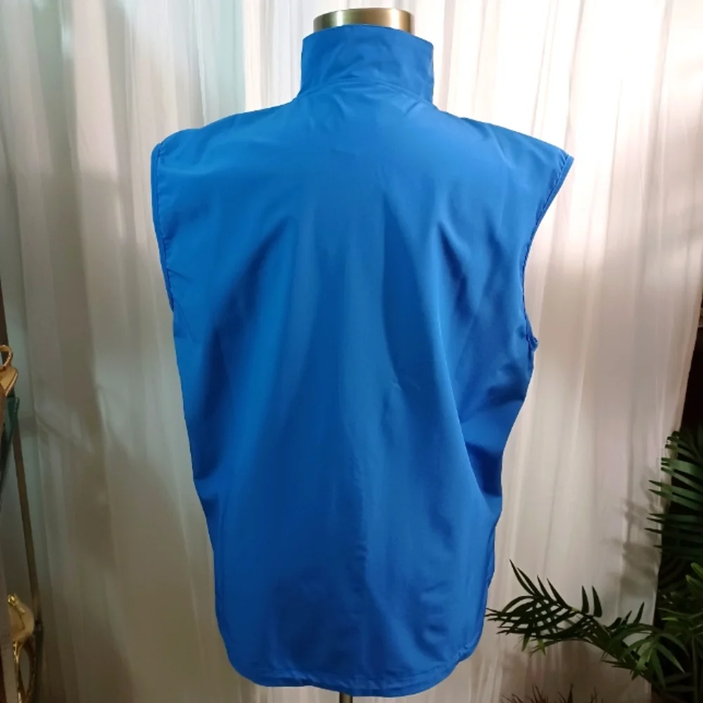 New St John's Bay  Performance Prep, Sleeveless Vest, Size: XL Color:Blue
